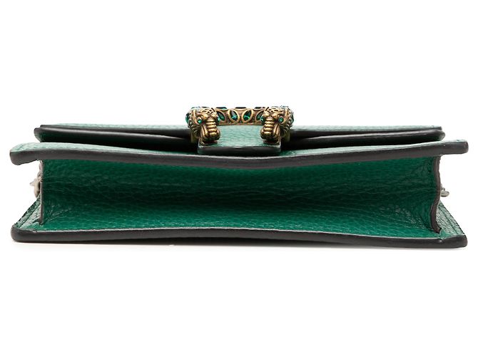 Gucci Green Mini Calfskin Dionysus Crossbody Verde - vista 3