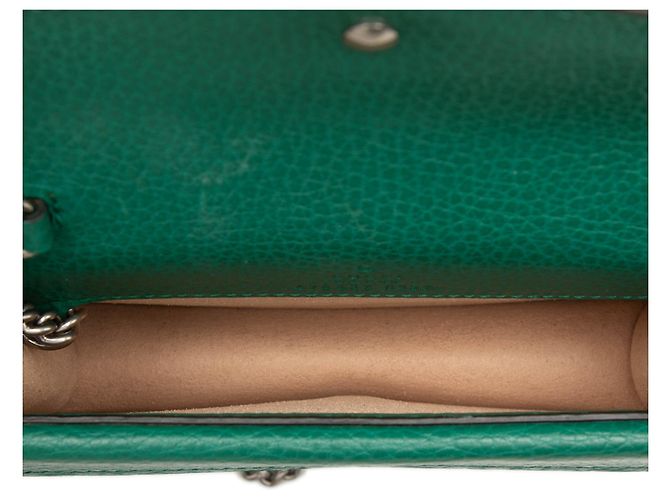 Gucci Green Mini Calfskin Dionysus Crossbody Verde - vista 4