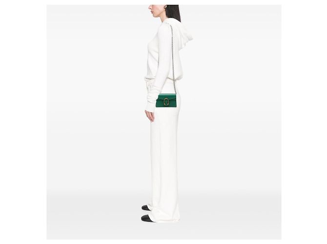 Gucci Green Mini Calfskin Dionysus Crossbody Verde - vista 6