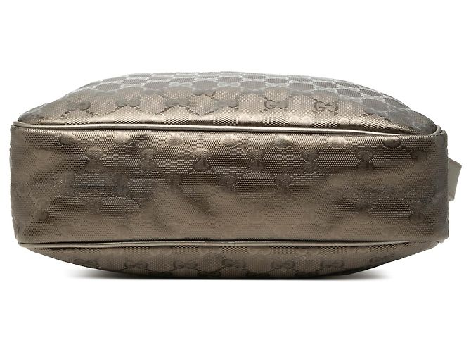 Gucci Gold GG Imprime Crossbody D'oro - vista 3