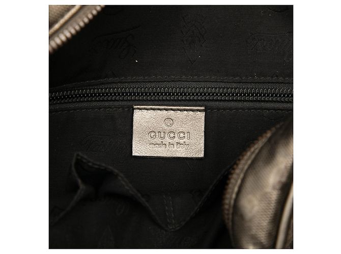 Gucci Gold GG Imprime Crossbody D'oro - vista 5