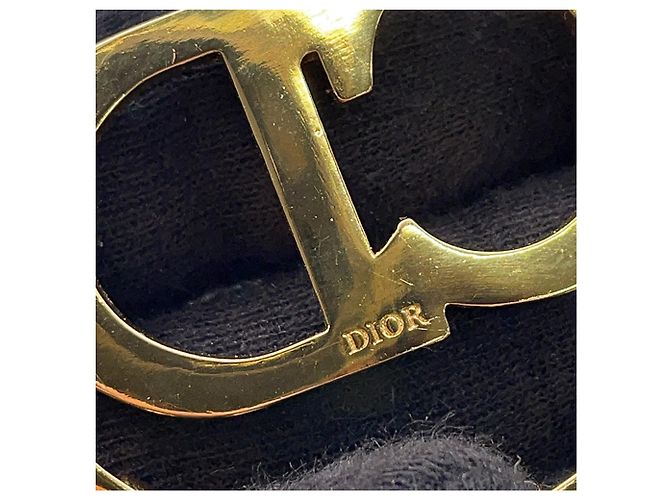 Autre Marque Spilla Clair D Lune Dior Gold placcata in oro con cristalli e perle sintetiche D'oro - vista 6