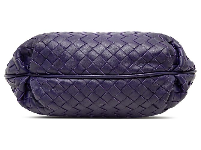 Bottega Veneta Borsa a tracolla Small Nappa Intrecciato Viola Porpora Viola scuro - vista 3