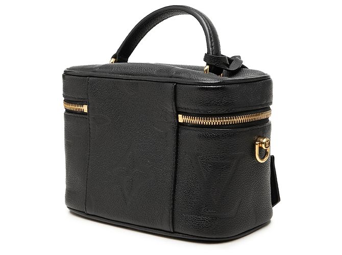 Louis Vuitton Black Monogram Giant Empreinte Vanity PM Negro - vista 2