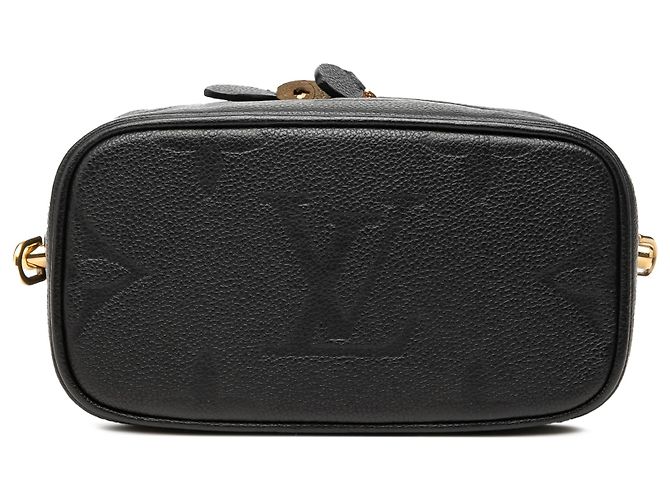 Louis Vuitton Black Monogram Giant Empreinte Vanity PM Negro - vista 3
