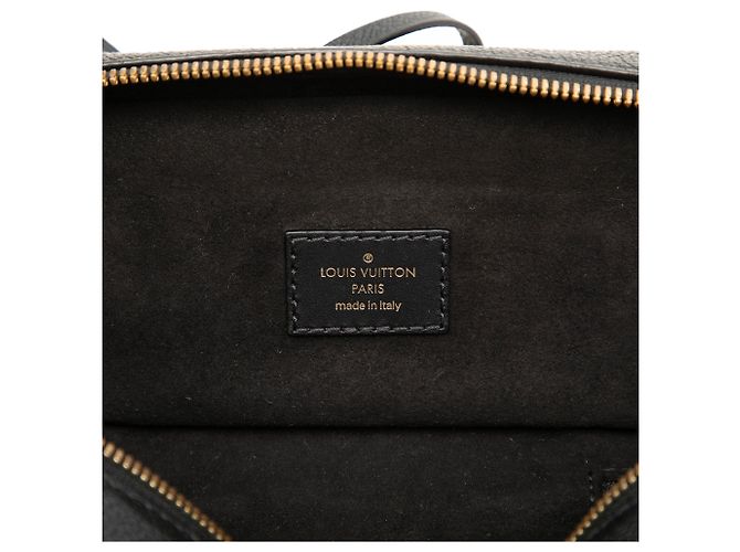 Louis Vuitton Black Monogram Giant Empreinte Vanity PM Negro - vista 5