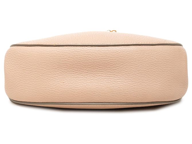 Chloé Drew Crossbody in pelle rosa Small - vista 3