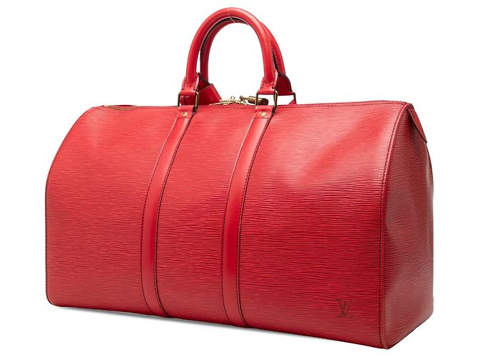 Louis Vuitton Red Epi Keepall 45 Roja - vista 2