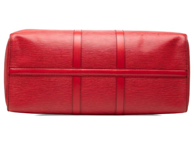Louis Vuitton Red Epi Keepall 45 Roja - vista 3