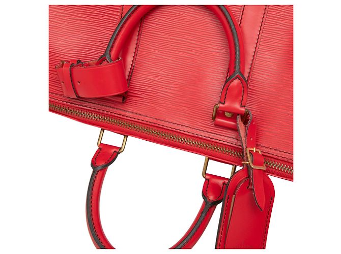 Louis Vuitton Red Epi Keepall 45 Roja - vista 6