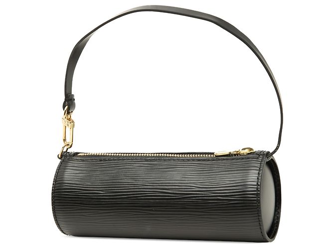 Louis Vuitton Black Epi Pochette Papillon Schwarz - Ansicht 2