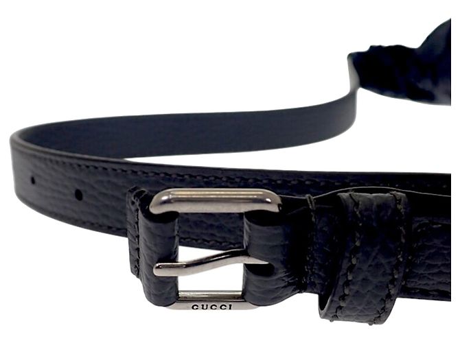 Bolso cinturón Gucci de nailon ripstop GG gris Castaño - vista 9