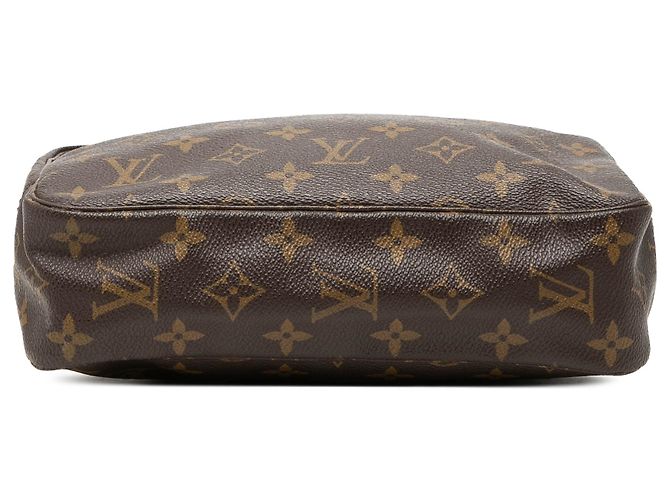 Louis Vuitton Brown Monogram Trousse Toilette 23 Castaño - vista 3