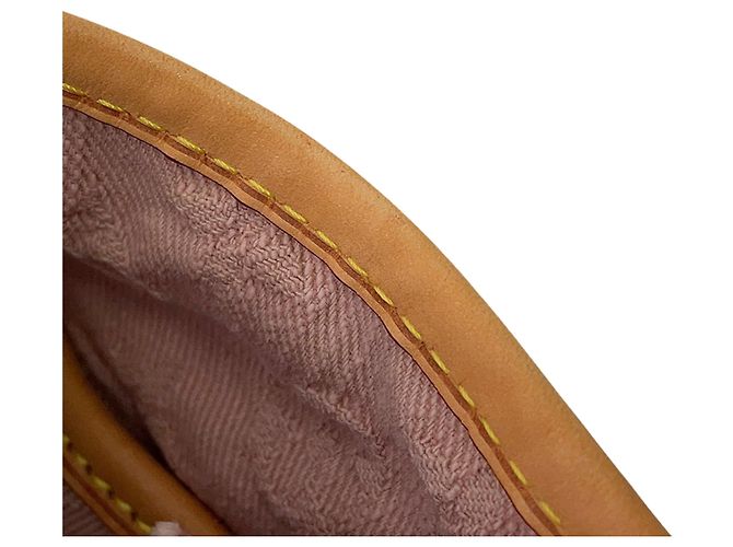 Louis Vuitton Pink Monogram Denim Sunshine Rosa - vista 12