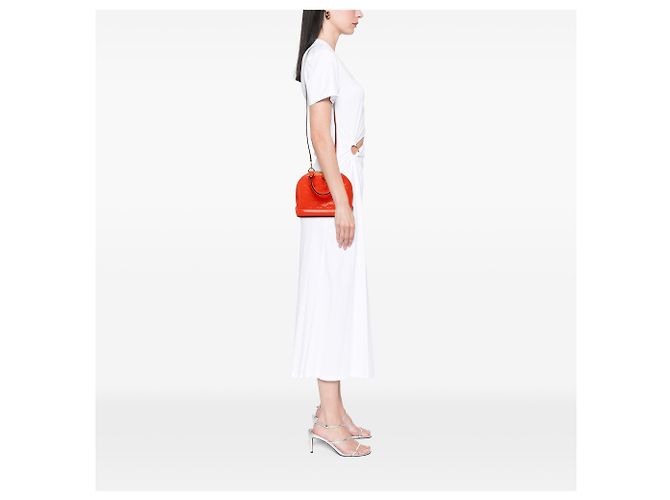 Louis Vuitton Orange Monogram Vernis Alma BB Naranja - vista 6
