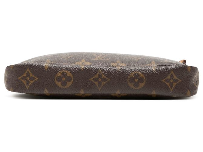 Louis Vuitton Brown Monogram Pochette Accessoires Marrone - vista 3