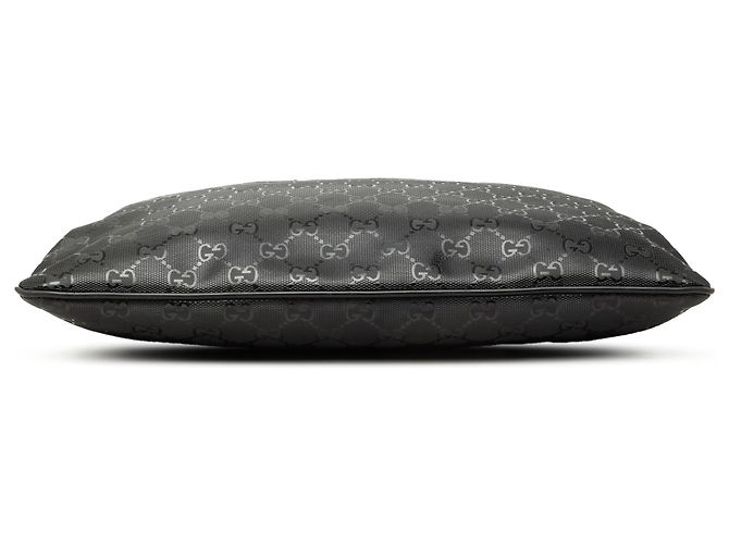 Gucci Borsa a Tracolla Nera Stampa GG Nero - vista 3