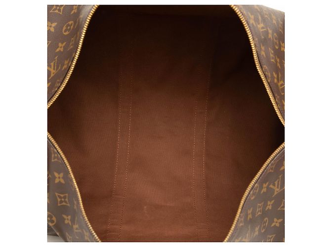 Louis Vuitton Brown Monogram Keepall Bandouliere 50 Braun - Ansicht 4