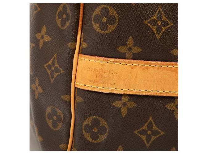 Louis Vuitton Brown Monogram Keepall Bandouliere 50 Braun - Ansicht 5