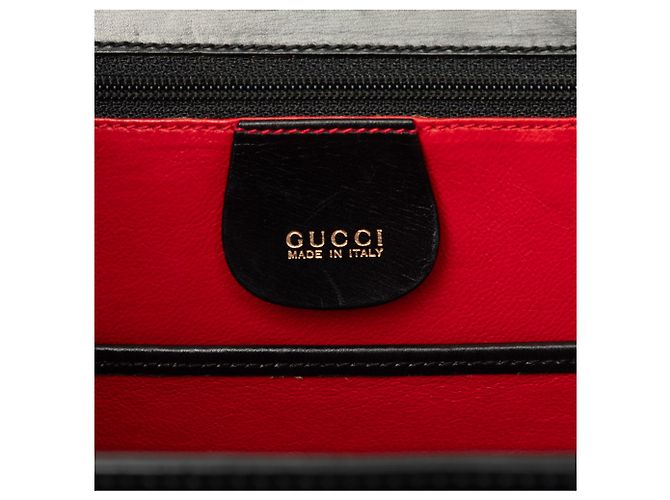 Gucci Black Calfskin Bamboo Night Nero - vista 5