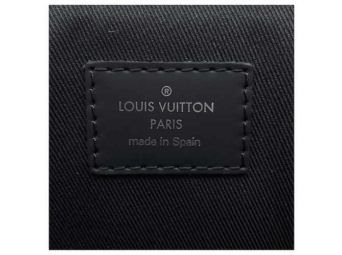 Louis Vuitton Black Monogram Eclipse District PM Nero - vista 5