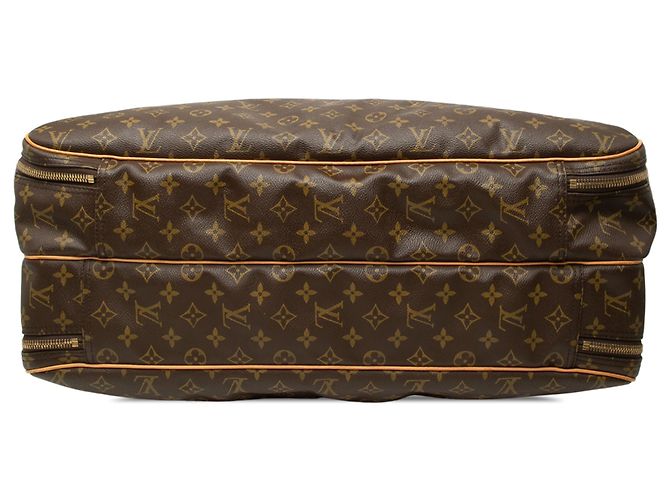 Louis Vuitton Brown Monogram Alize 24 Heures Marrom - vista 3