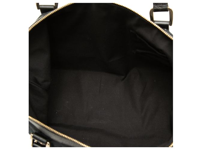 Borsa Tote Gucci Abbey D Ring in canvas GG nero - vista 4