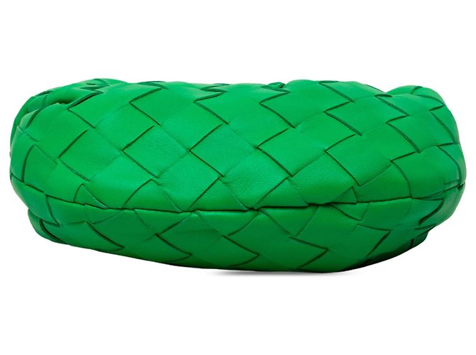 Bottega Veneta Green Candy Nappa Intrecciato Jodie - vista 3