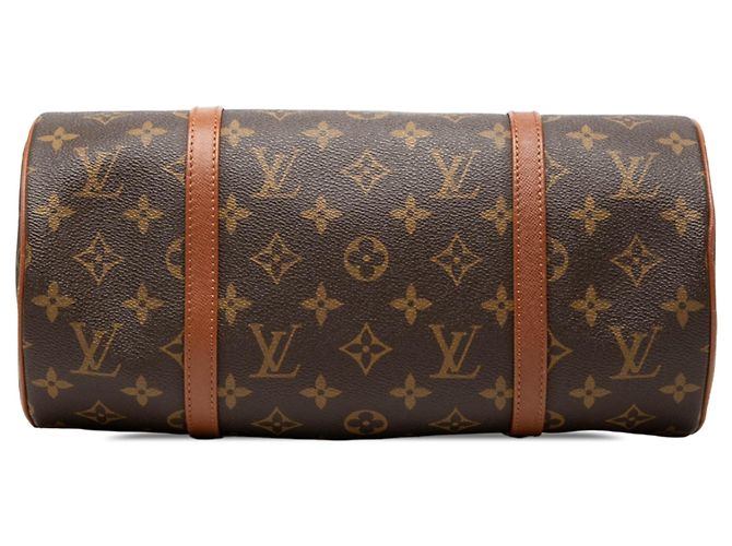 Louis Vuitton Brown Monogram Papillon 30 Marrom - vista 3