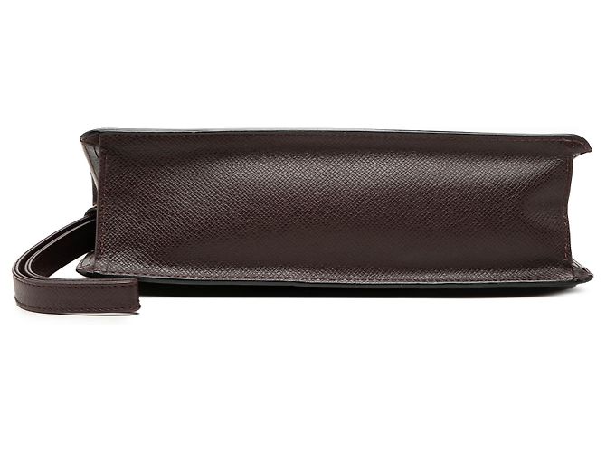 Louis Vuitton Brown Taiga Selenga Castaño Marrón oscuro - vista 3