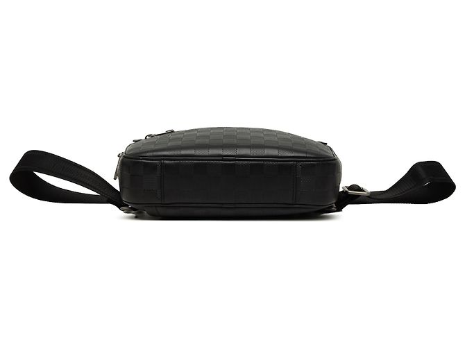 Louis Vuitton Black Damier Infini Ambler Nero - vista 3
