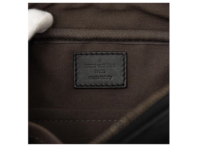 Louis Vuitton Black Damier Infini Ambler Nero - vista 5