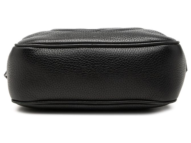 Gucci Soho Disco Crossbody in pelle di vitello nera Nero - vista 3