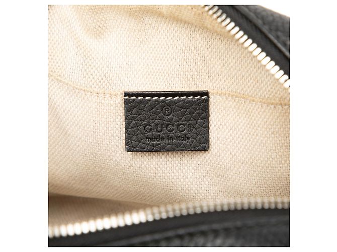 Gucci Soho Disco Crossbody in pelle di vitello nera Nero - vista 5