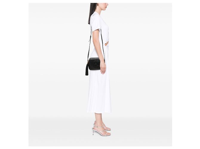 Gucci Soho Disco Crossbody in pelle di vitello nera Nero - vista 6