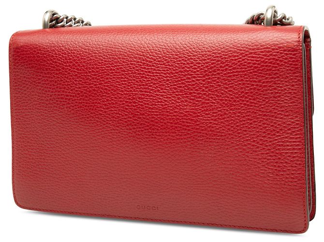 Borsa a tracolla Gucci Dionysus in pelle di vitello rossa Medium Rosso - vista 2