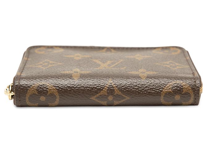 Monedero Zippy Monogram Marrón Louis Vuitton Castaño - vista 3