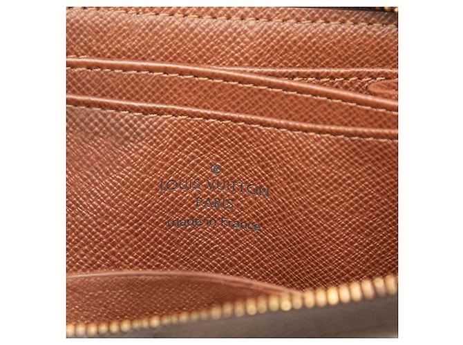 Monedero Zippy Monogram Marrón Louis Vuitton Castaño - vista 5