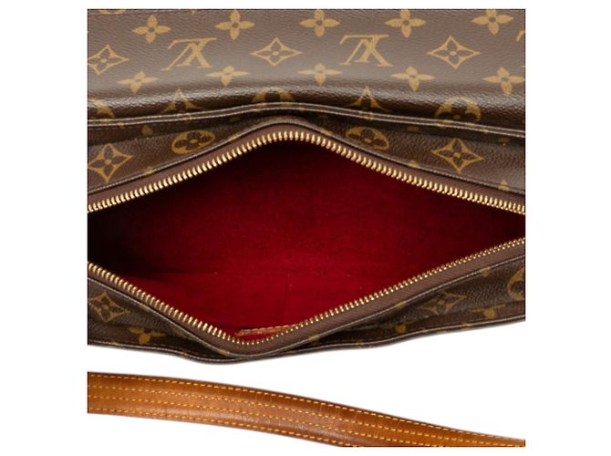 Louis Vuitton Brown Monogram Viva Cite MM Castaño - vista 4
