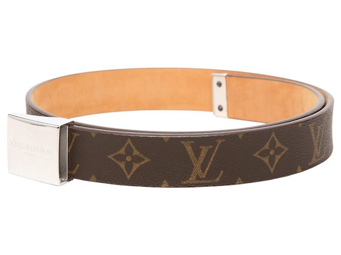 Cintura Louis Vuitton Brown Monogram Marrone - vista 2