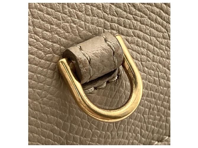 Belt Bag Céline Bolso cinturón Celine Nano de piel de becerro granulada Beige - vista 14
