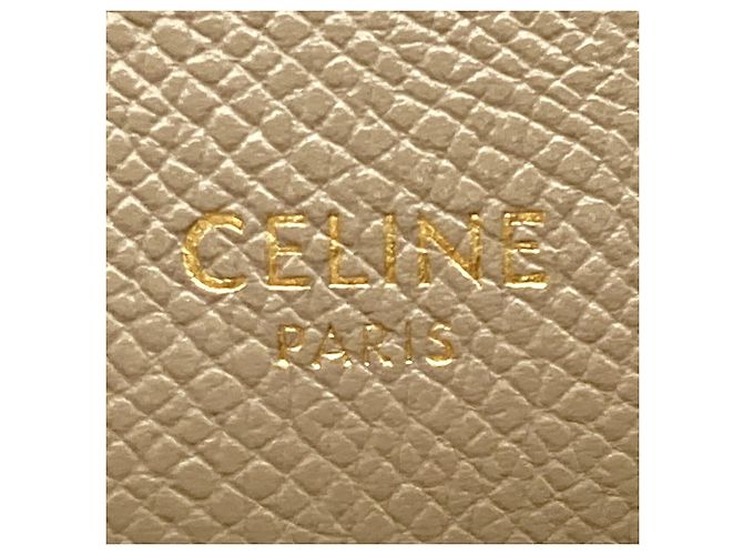 Belt Bag Céline Bolso cinturón Celine Nano de piel de becerro granulada Beige - vista 5