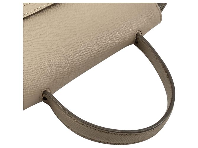 Belt Bag Céline Bolso cinturón Celine Nano de piel de becerro granulada Beige - vista 6