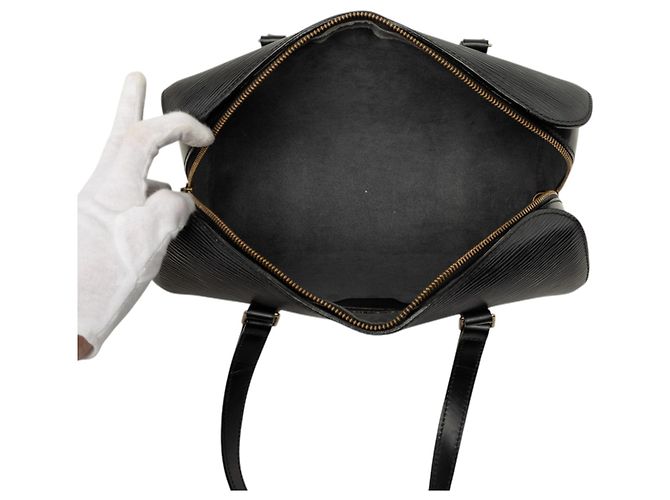 Louis Vuitton Black Epi Soufflot Schwarz - Ansicht 4