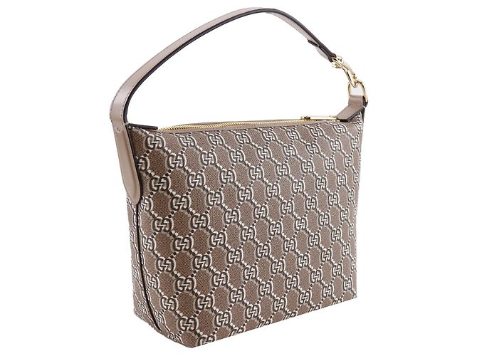 Borsa a mano Mini GG Supreme Shadow Gucci Marrone - vista 2