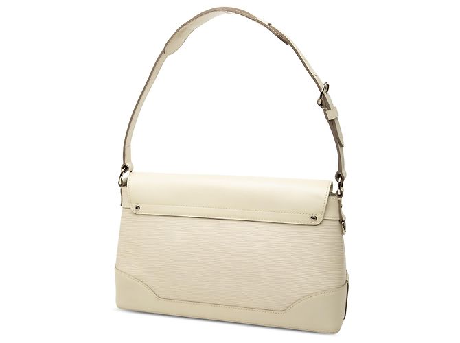 Louis Vuitton White Epi Bagatelle PM Weiß - Ansicht 2