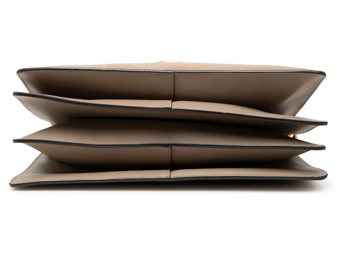 Chloé Faye Borsa a Tracolla in Pelle Marrone Medium Marrone chiaro - vista 3