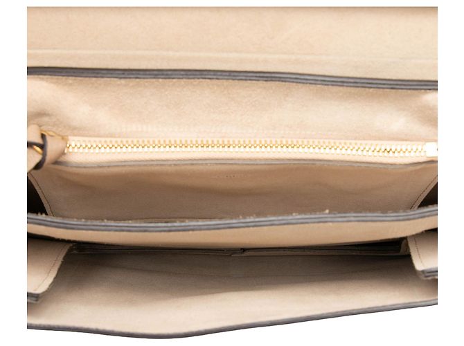 Chloé Faye Borsa a Tracolla in Pelle Marrone Medium Marrone chiaro - vista 4