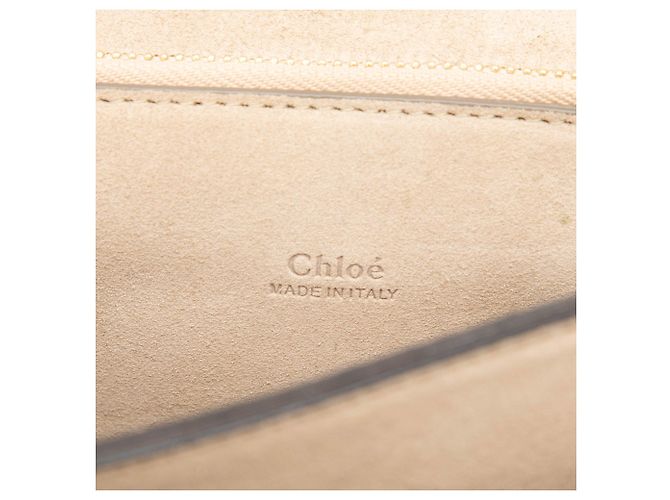 Chloé Faye Borsa a Tracolla in Pelle Marrone Medium Marrone chiaro - vista 5