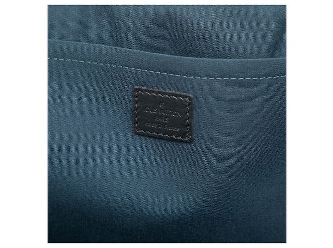 Louis Vuitton Blue Monogram Mini Lin Claudine Duffle Bag Blau Marineblau - Ansicht 5